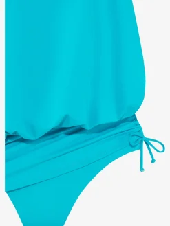 Robe de bain unis tendance avec boucle décorative