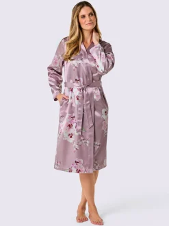 Robe de chambre satin