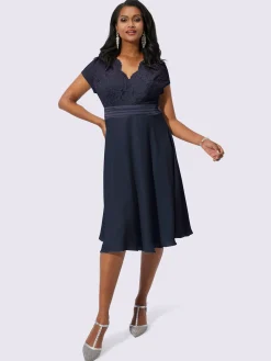 Robe de cocktail qualité tissée