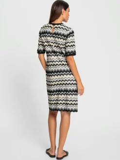 Robe de loisirs imprimé à motif tendance