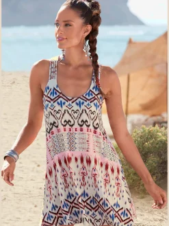 Robe de plage coupe courte