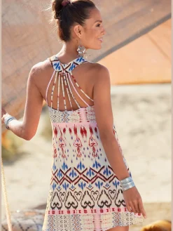 Robe de plage coupe courte