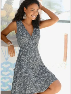 Robe de plage encolure en v