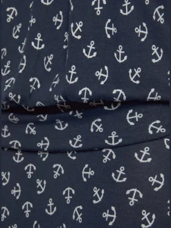 Robe de plage encolure légèrement froncée
