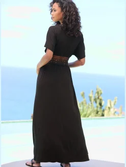 Robe de plage liens à nouer devant