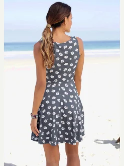 Robe de plage robe patineuse tendance