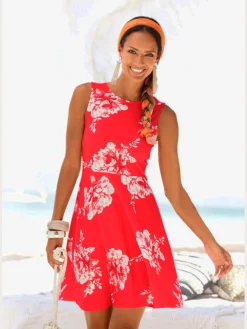 Robe de plage robe patineuse tendance