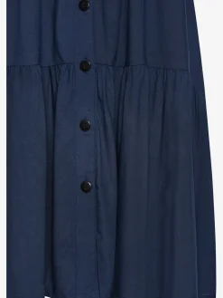 Robe d'été col chemisier tendance