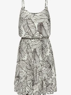 Robe d'été encolure en v dégagée