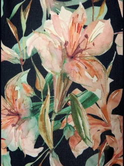 Robe d'été encolure ronde