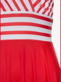 Robe d'été haut effet cache-cœur