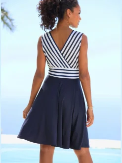 Robe d'été haut effet cache-cœur