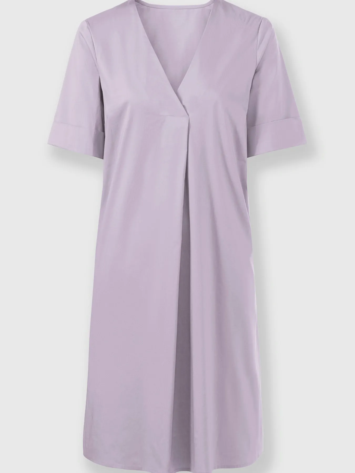 Robe d'été manches à revers fixe