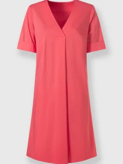 Robe d'été manches à revers fixe