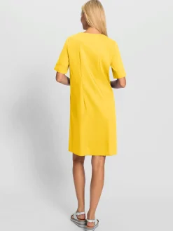 Robe d'été manches à revers fixe