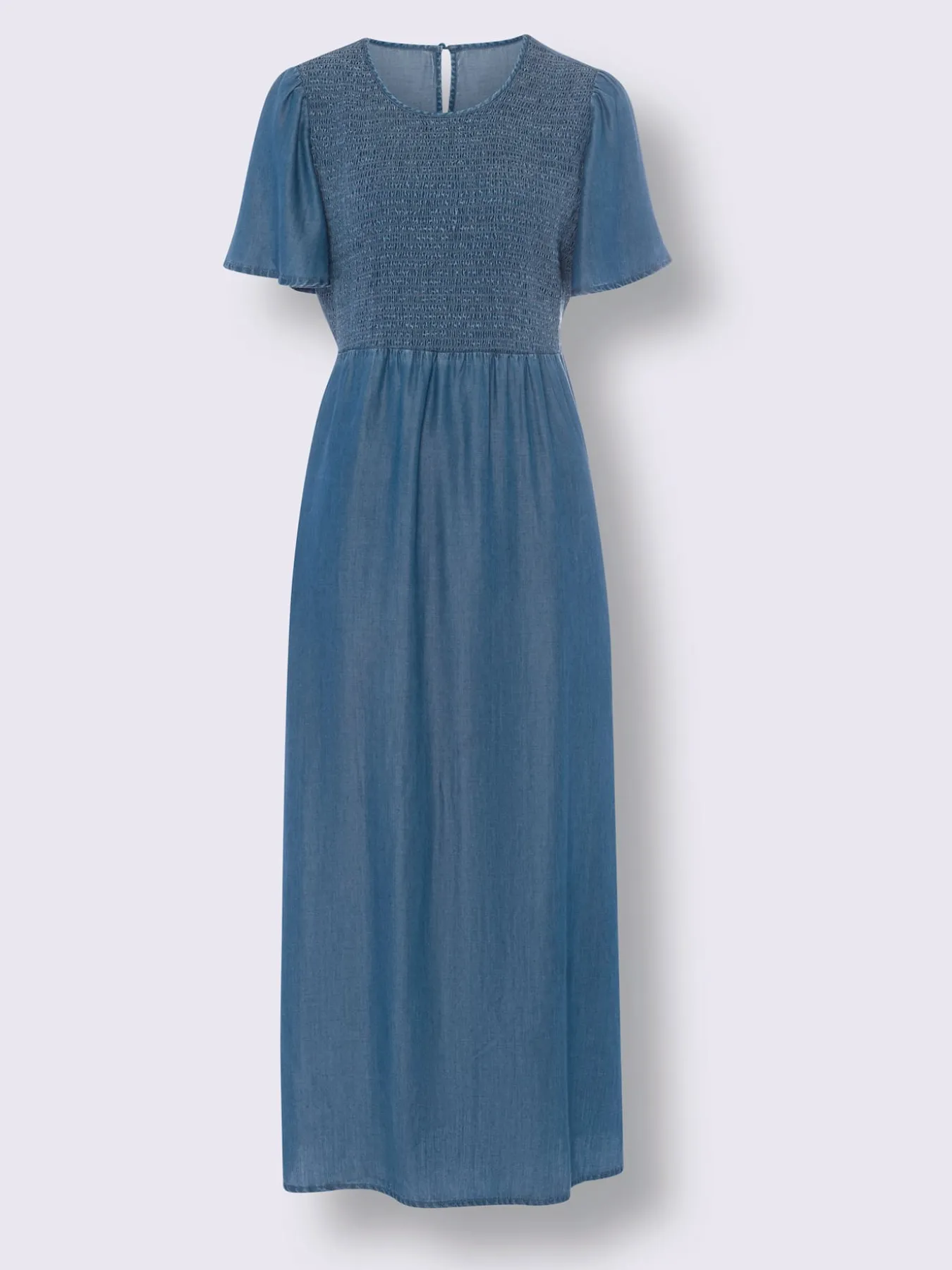 Robe d'été partie smockée élastique