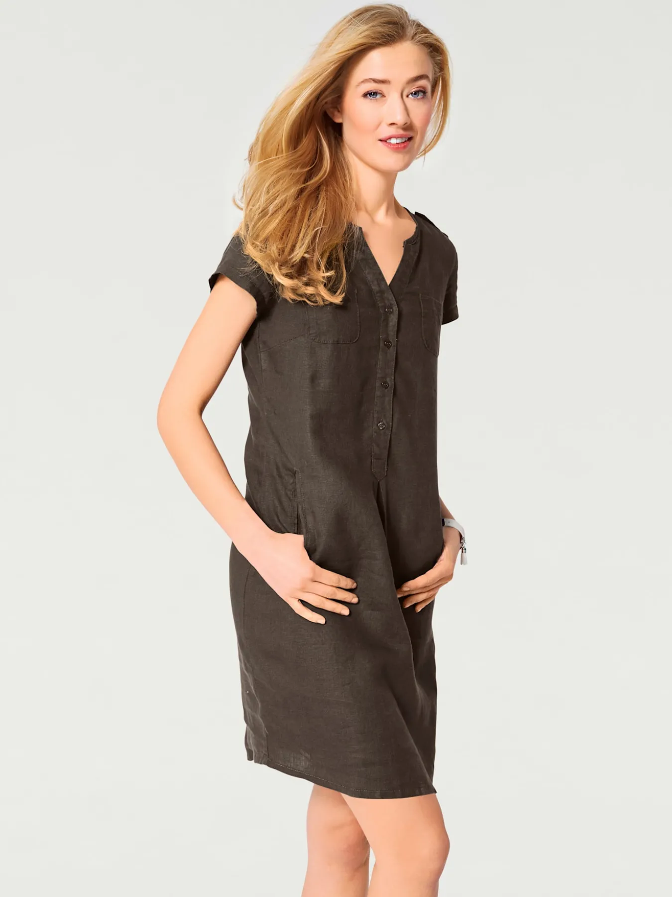 Robe d'été pur lin