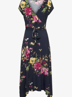 Robe d'été robe de plage avec encolure en v