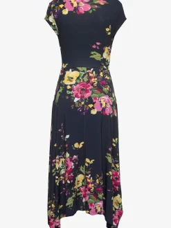 Robe d'été robe de plage avec encolure en v