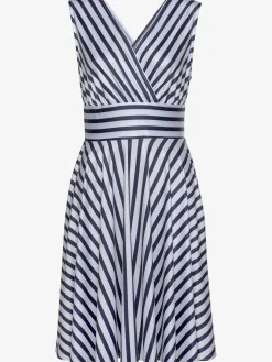Robe d'été robe portefeuille courte à col v
