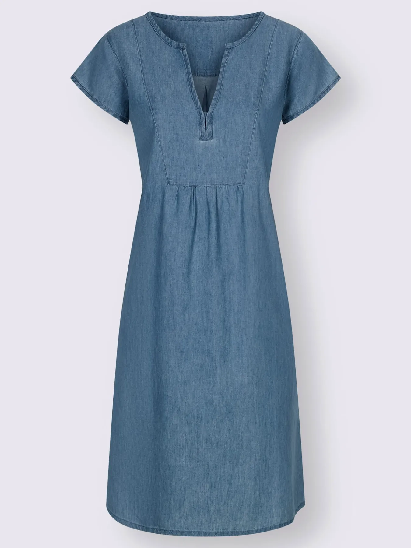 Robe en jean pur coton