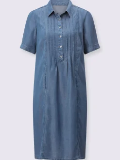 Robe en jean pur lyocell