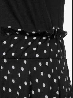 Robe en jersey aspect 2 en 1