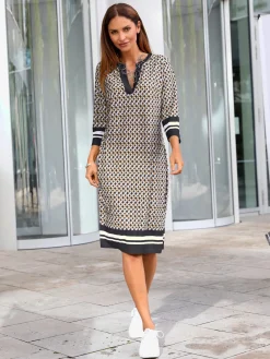 Robe en jersey coupe affinante