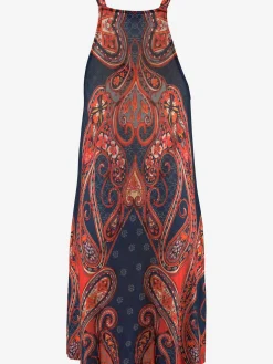 Robe en jersey encolure raffinée devant