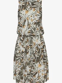 Robe en jersey encolure ronde