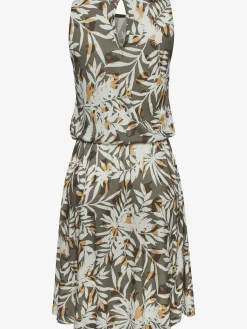 Robe en jersey encolure ronde