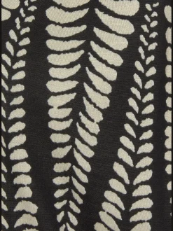 Robe en jersey encolure ronde dégagée