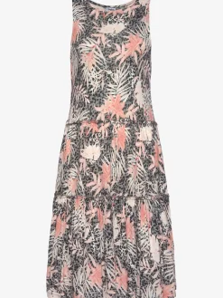 Robe en jersey encolure ronde