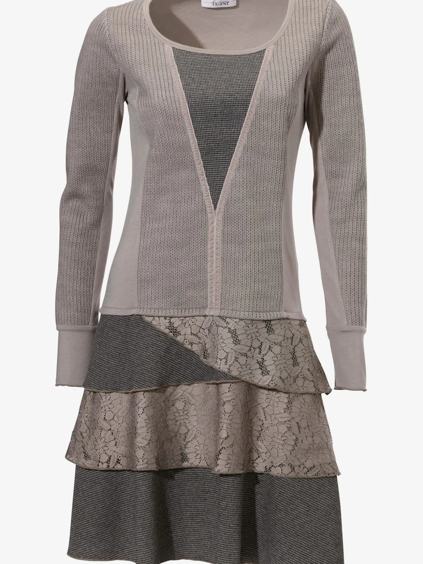 Robe en jersey matières tendance