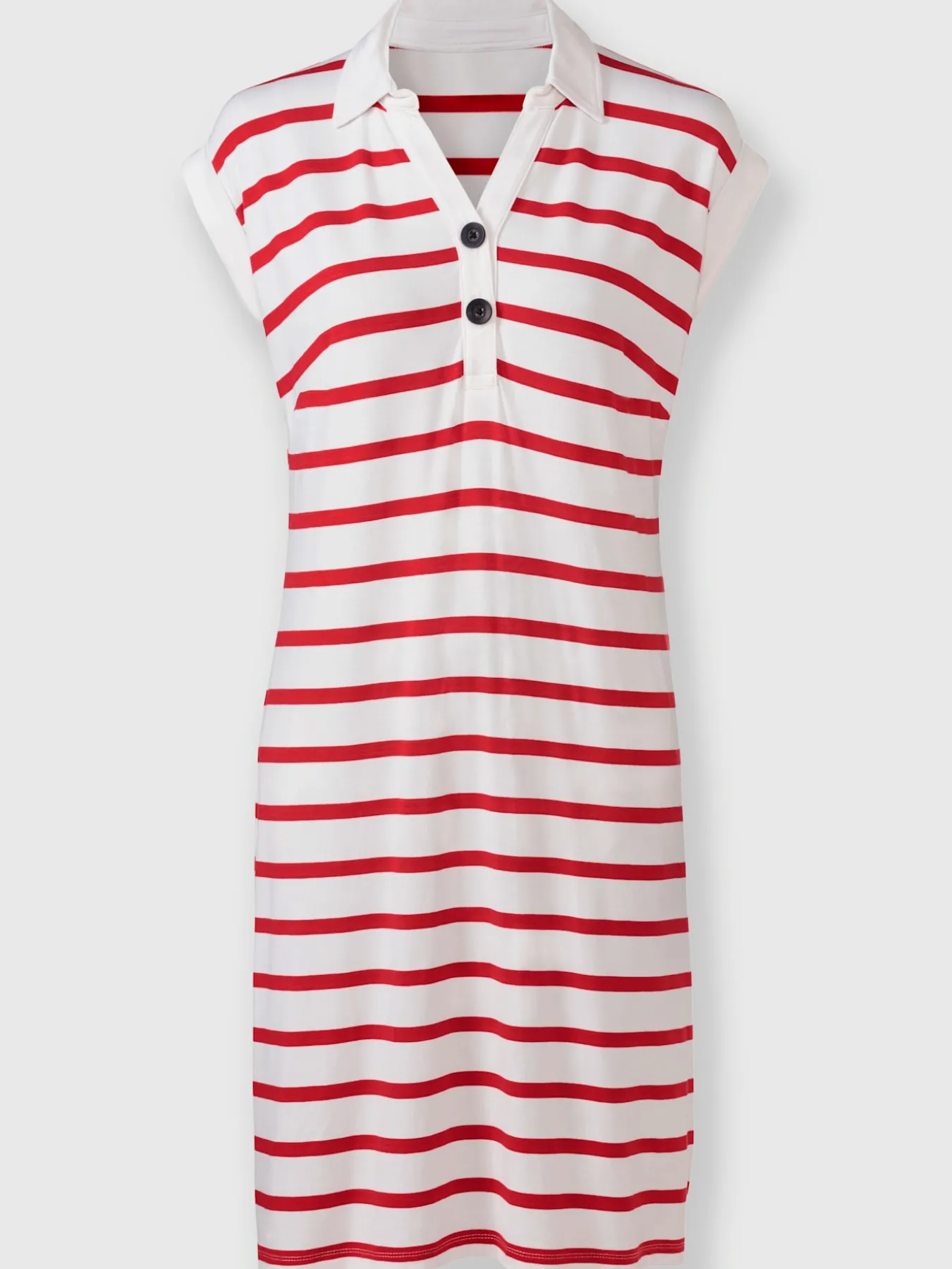 Robe en jersey motif à rayures mode
