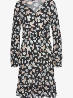 Robe en jersey robe à motifs en viscose