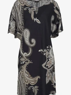 Robe en jersey robe tunique estivale à motifs
