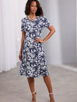 Robe en jersey viscose