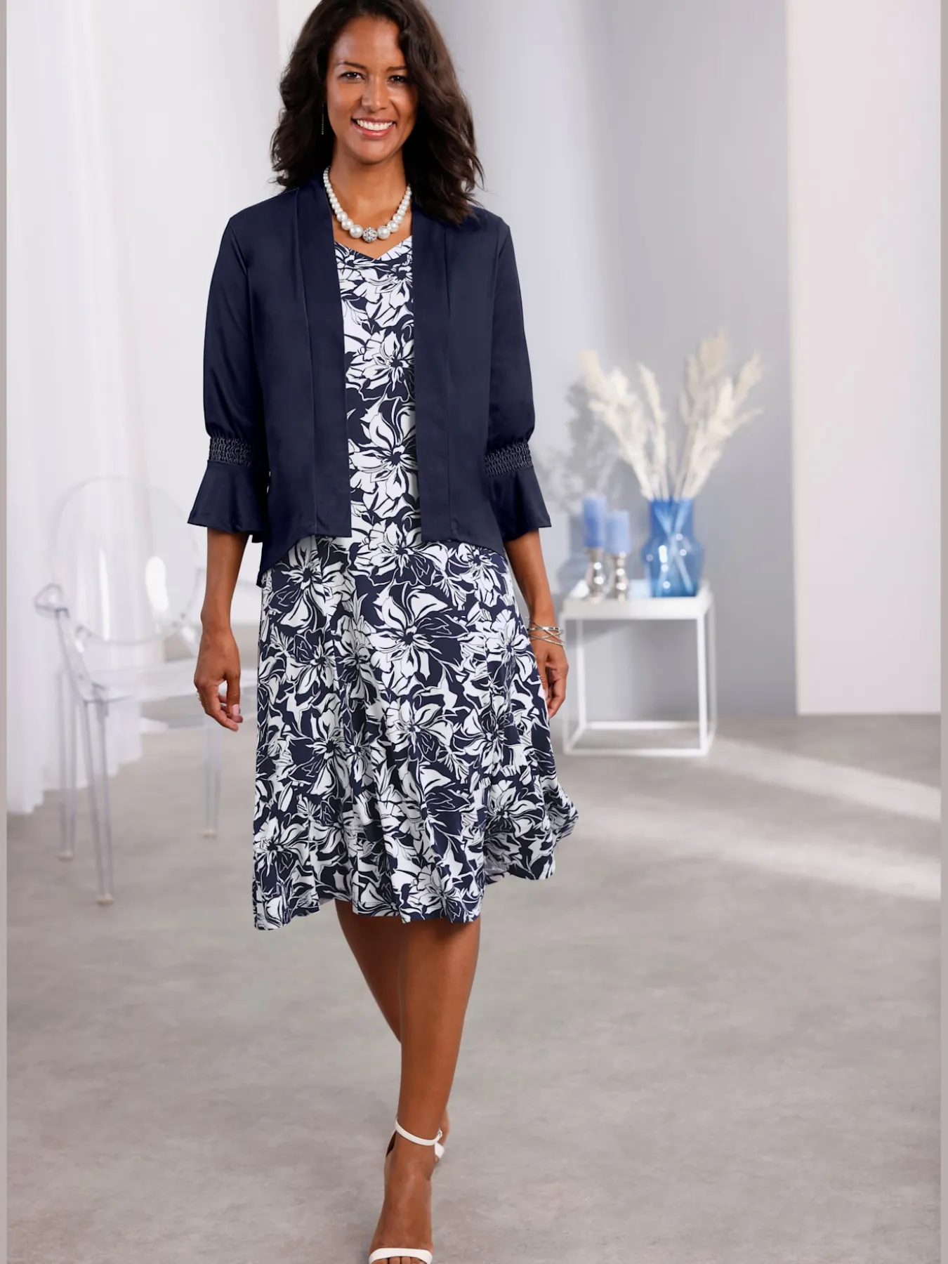 Robe en jersey viscose