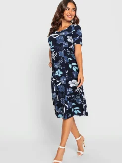 Robe en jersey viscose