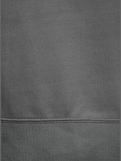 Robe en matière sweat robe d'intérieur sportive avec grand imprimé logo