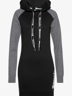 Robe en matière sweat robe sweat avec logo imprimé