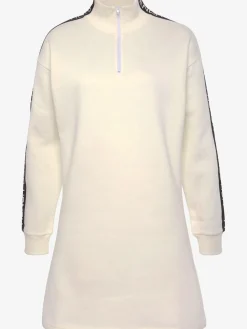 Robe en matière sweat robe sweat à la coupe évasée