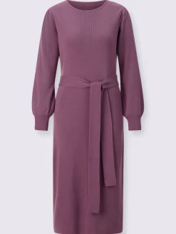 Robe en tricot 30% laine vierge