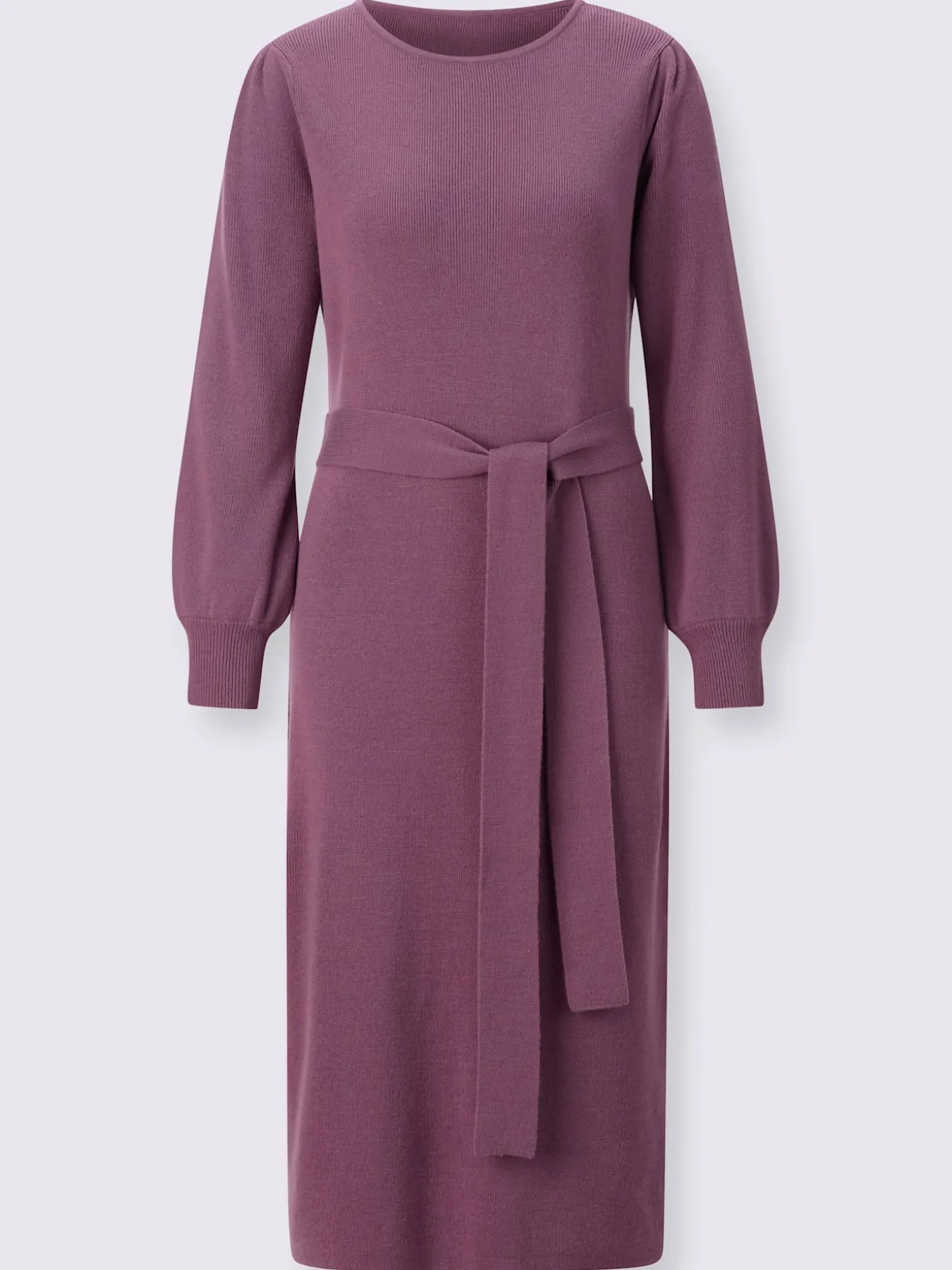 Robe en tricot 30% laine vierge