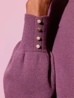 Robe en tricot 30% laine vierge