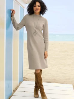 Robe en tricot 50% viscose