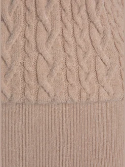 Robe en tricot avec encolure ronde