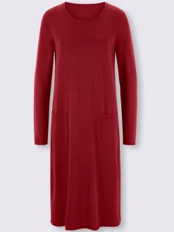 Robe en tricot tricot affinant