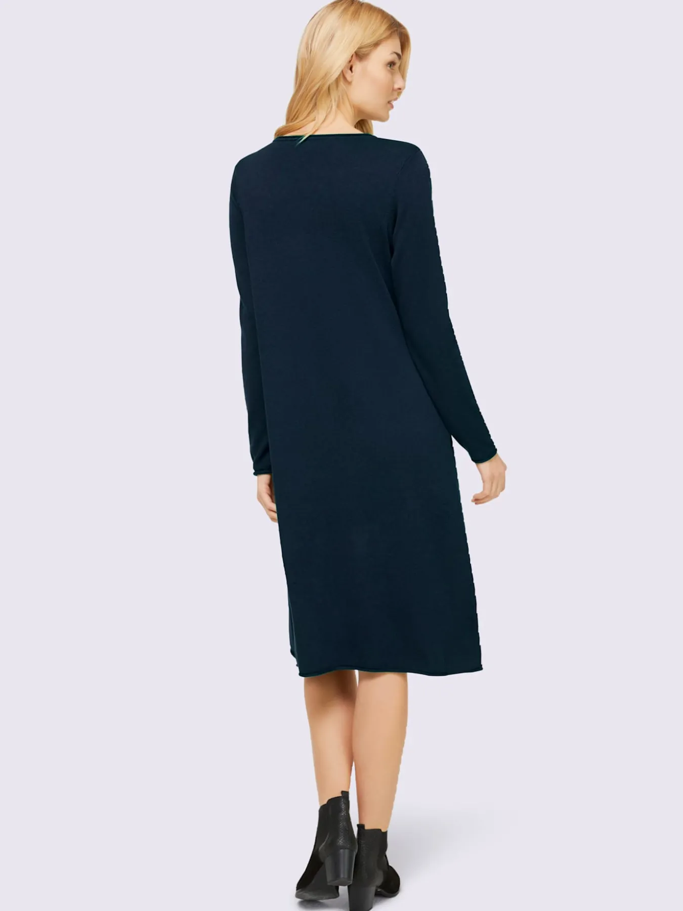 Robe en tricot tricot affinant